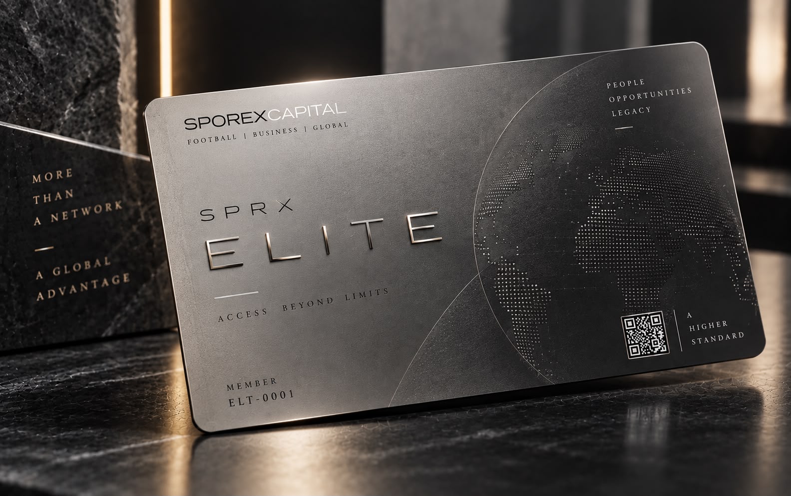SPRX ELITE dijital üyelik kartı