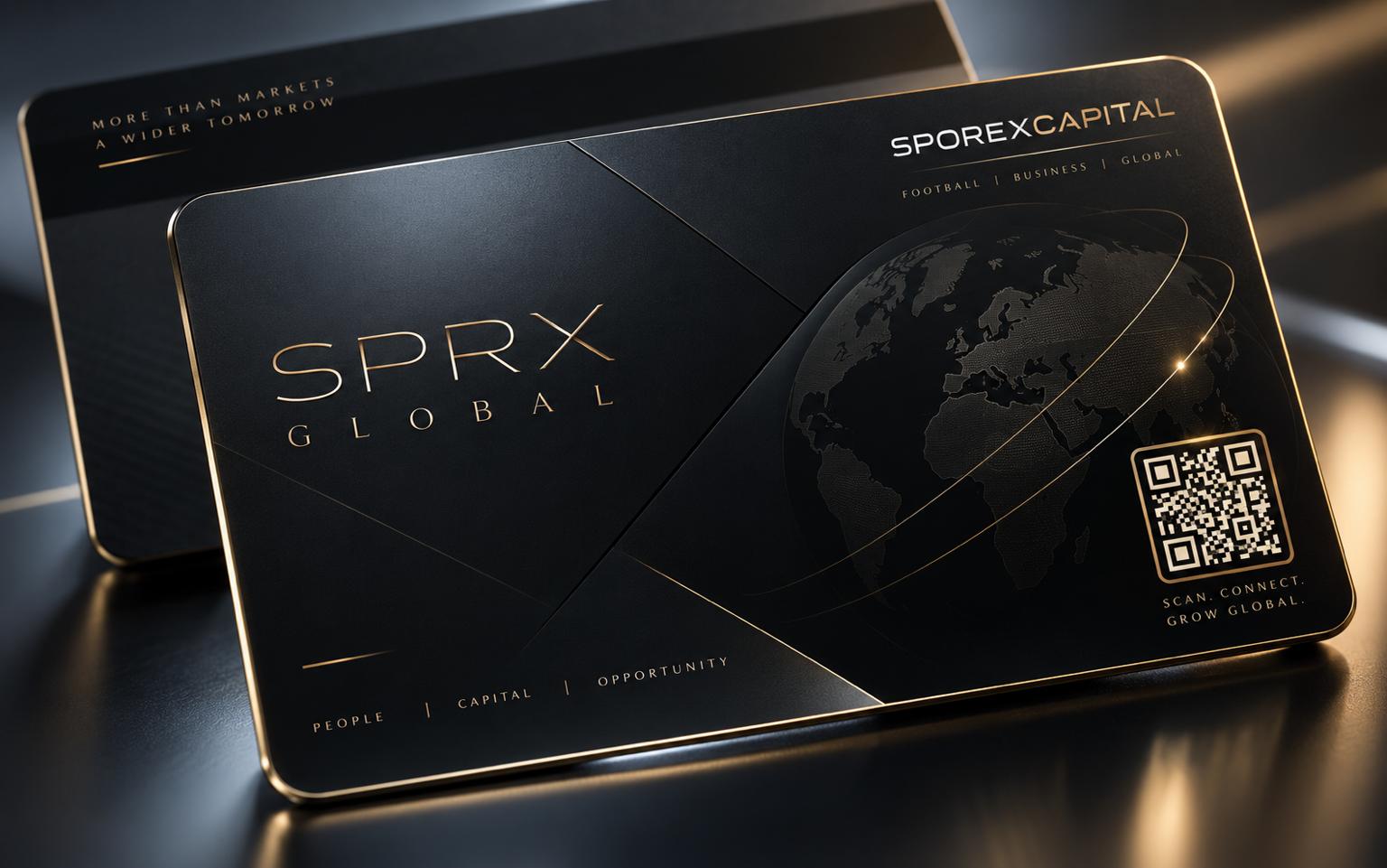 SPRX GLOBAL dijital üyelik kartı
