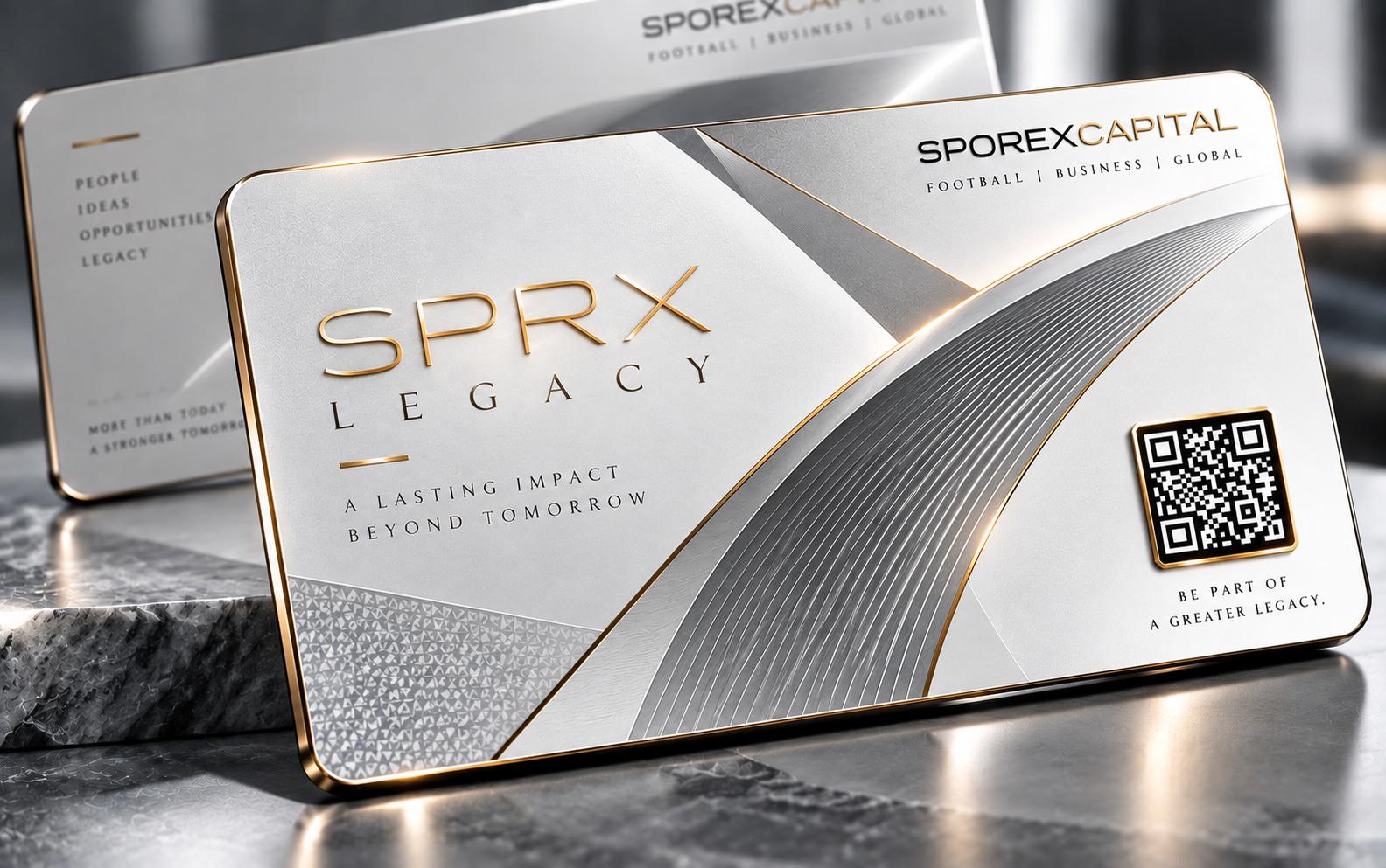 SPRX LEGACY dijital üyelik kartı